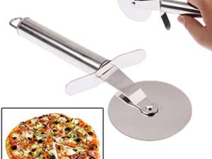 Buy Stainless Steel Round Pizza Cutter in Pakistan