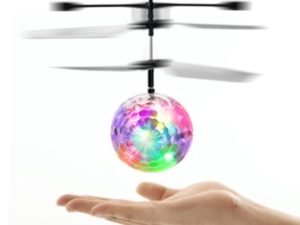 Flying Helicopter Disco Ball