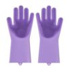 Buy Magic Silicone Washing Scrubbing Gloves in Pakistan